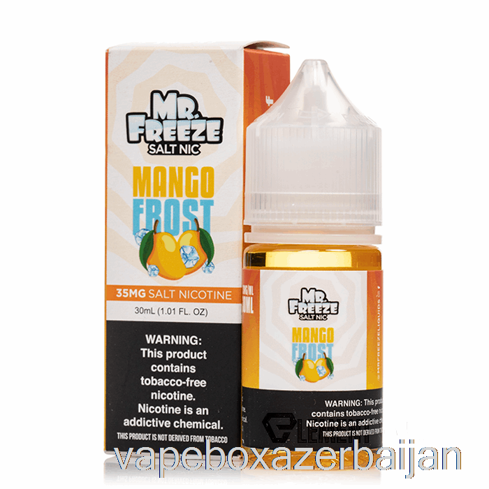 Vape Box Azerbaijan Mango Frost - Mr Freeze Salts - 30mL 35mg